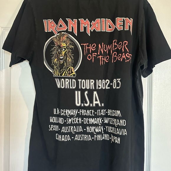 Iron Maiden Black Graphic Tee - Picture 3 of 4